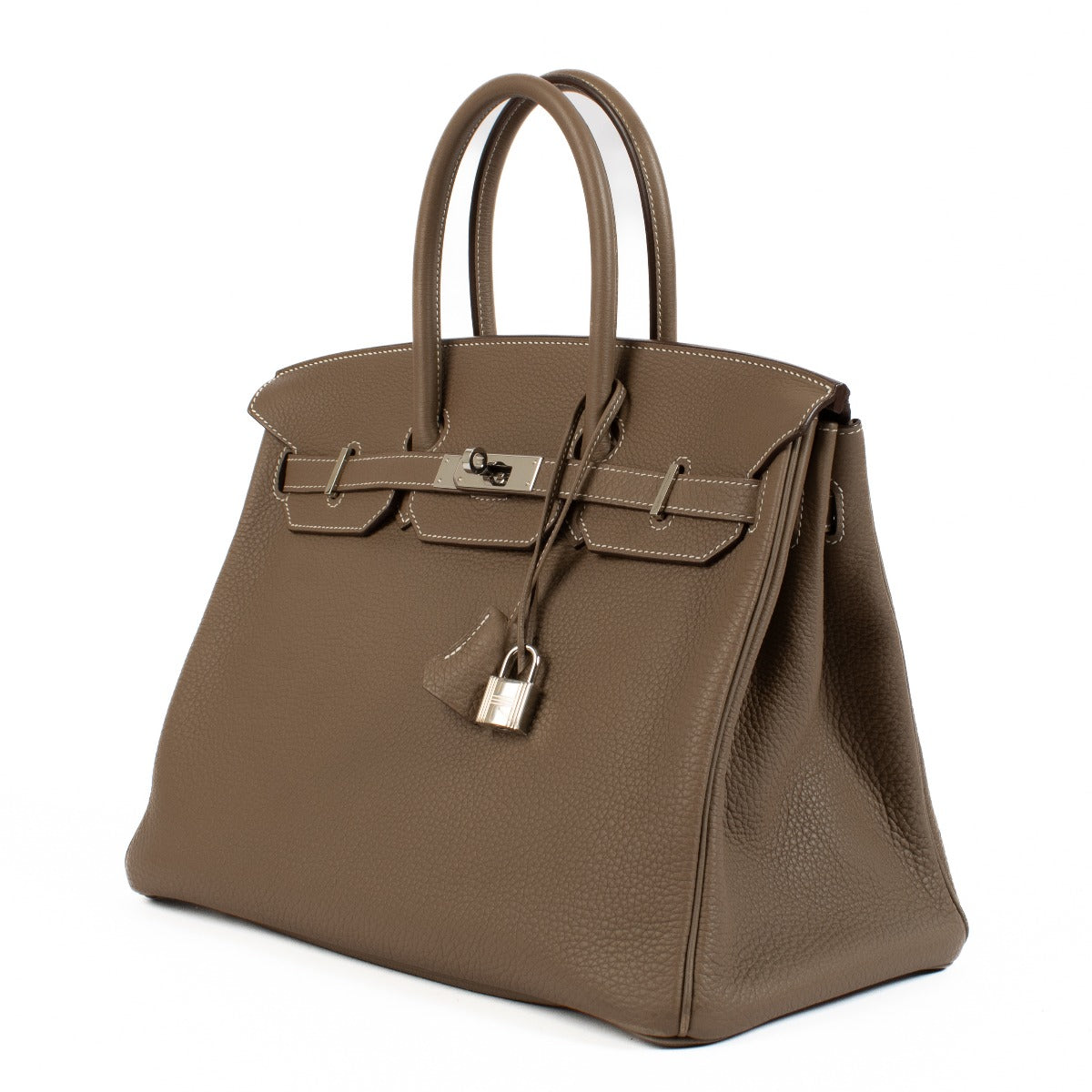 Hermès Birkin 35 Etoupe Taurillon Clemence PHW