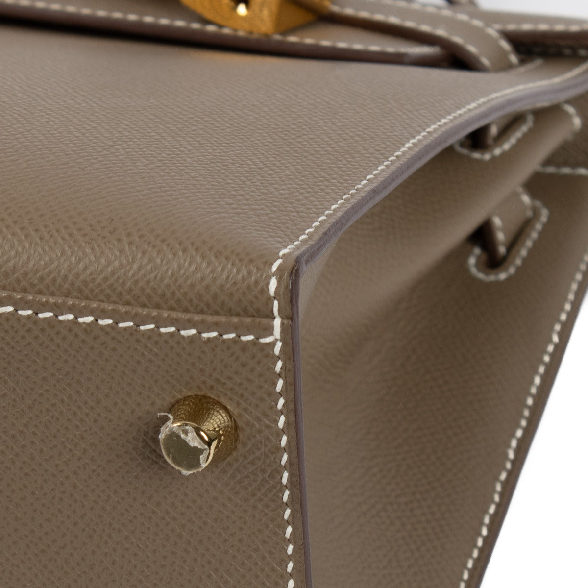 Hermès Kelly 28 Étoupe Epsom GHW