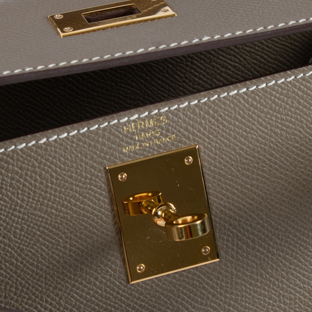 Hermès Kelly 28 Étoupe Epsom GHW