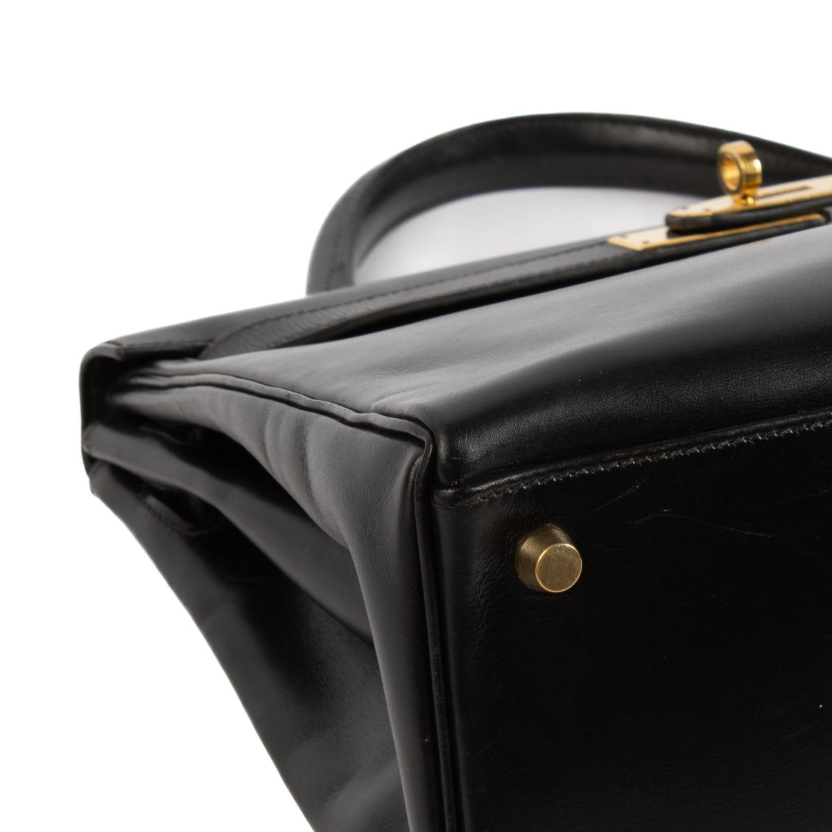 Hermès Kelly 32 Black Box GHW