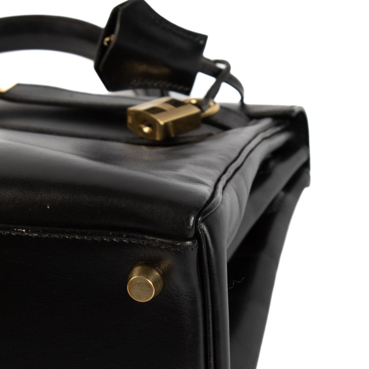Hermès Kelly 32 Black Box GHW