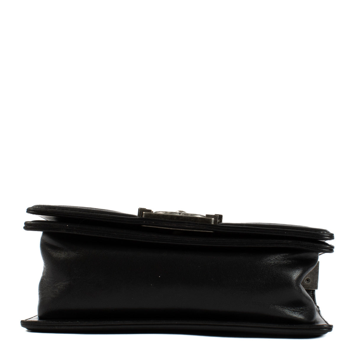 Chanel Black Calfskin Small Boy Bag