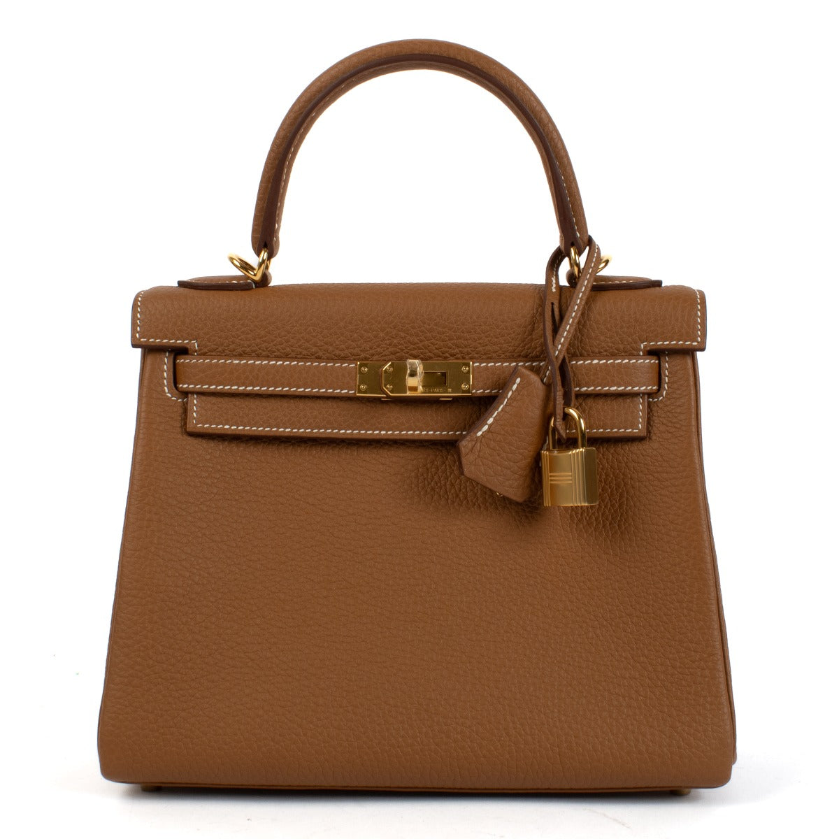 Hermès Kelly 25 Gold Togo GHW
