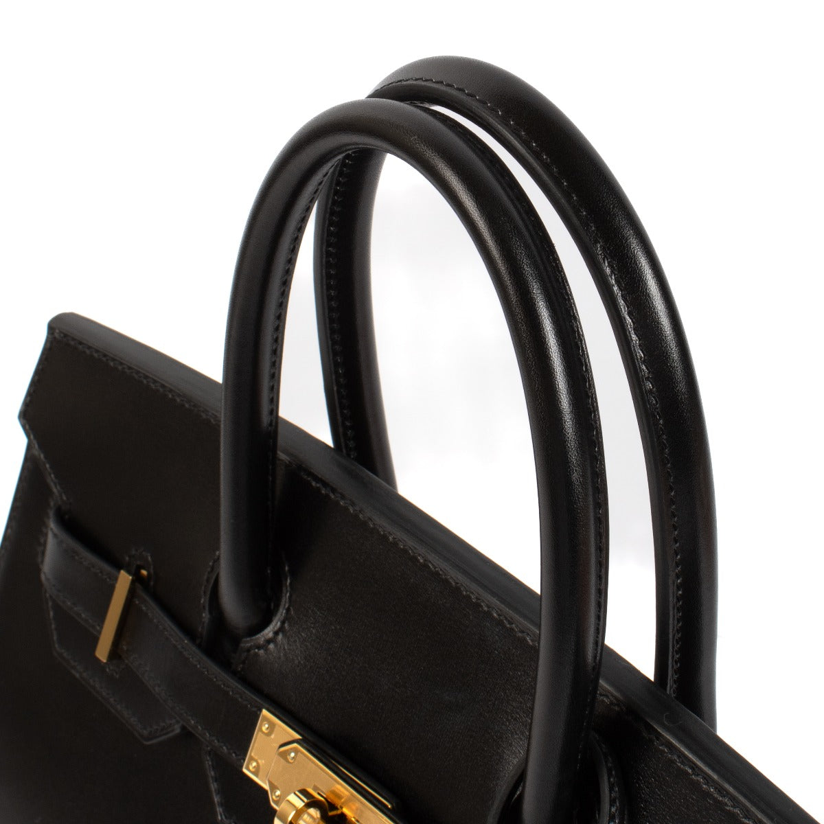 Hermès Birkin 30 Noir Box GHW