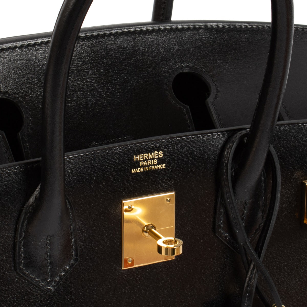 Hermès Birkin 30 Noir Box GHW