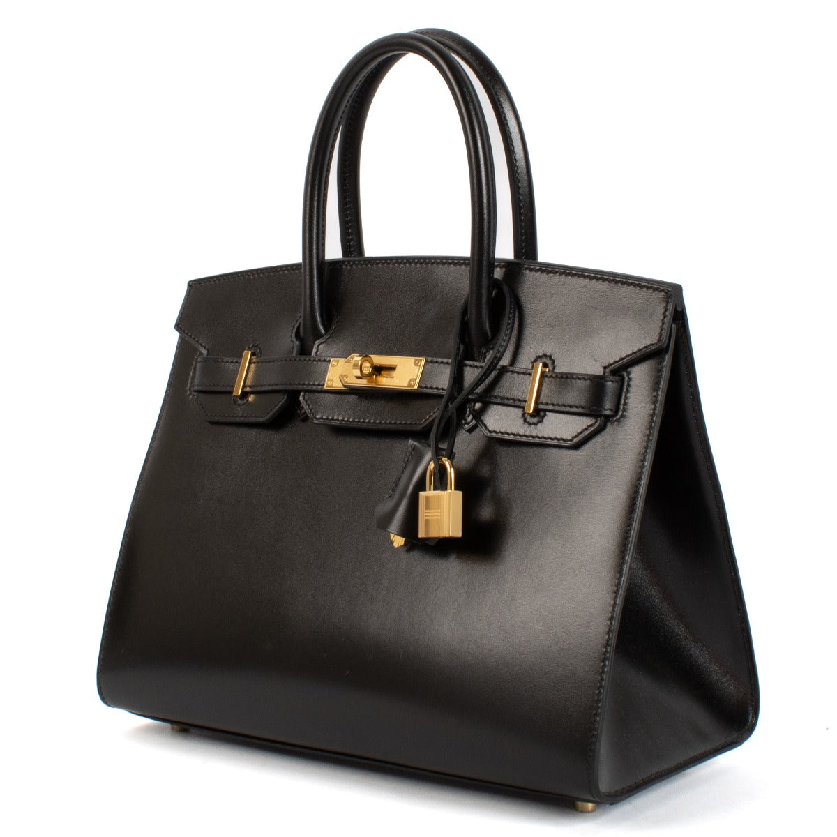 Hermès Birkin 30 Noir Box GHW