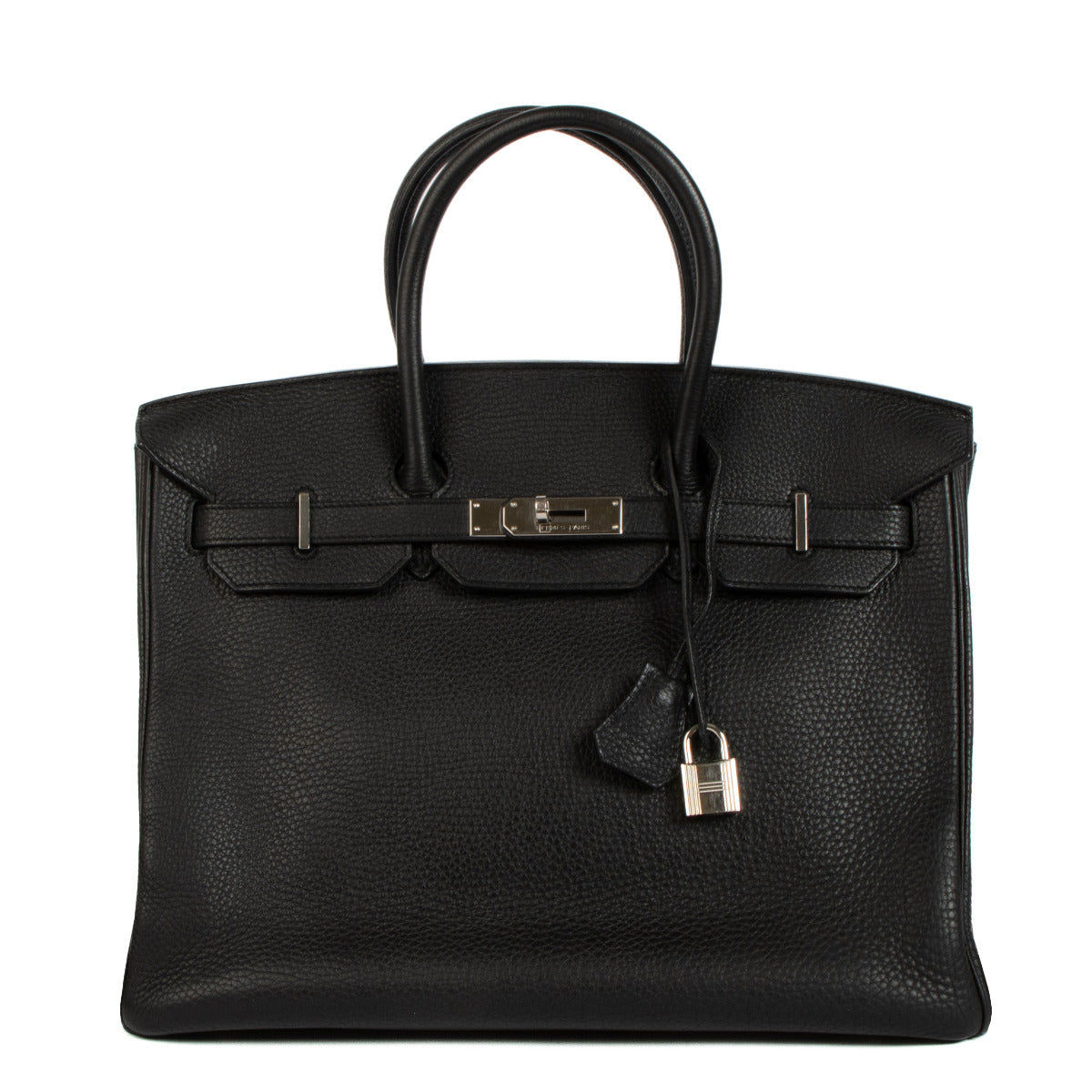 Are you looking for a preloved used authentic Hermès Birkin 35 Black Togo PHW? Shop safe at Labellov.com