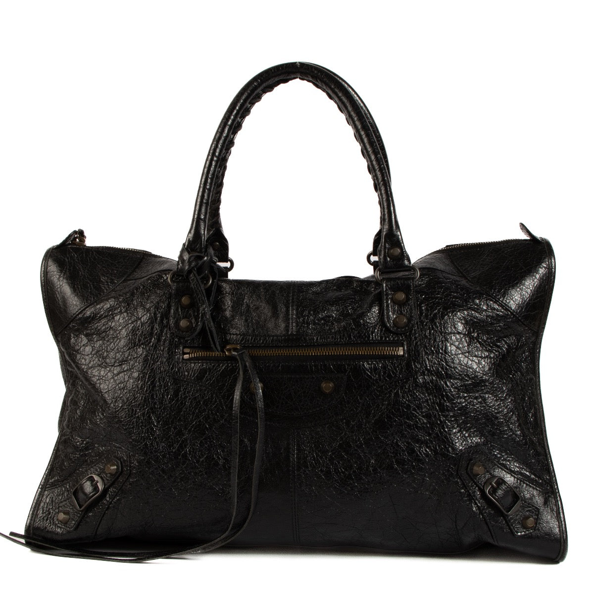 shop 100% authentic second hand Balenciaga Black Arena Classic Work Bag on Labellov.com