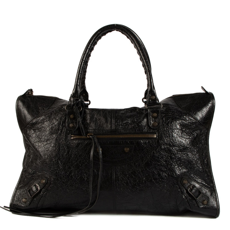 shop 100% authentic second hand Balenciaga Black Arena Classic Work Bag on Labellov.com