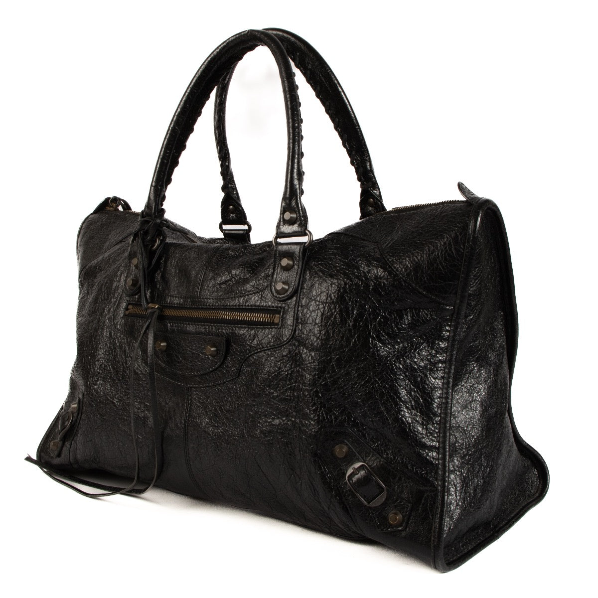 shop 100% authentic second hand Balenciaga Black Arena Classic Work Bag on Labellov.com