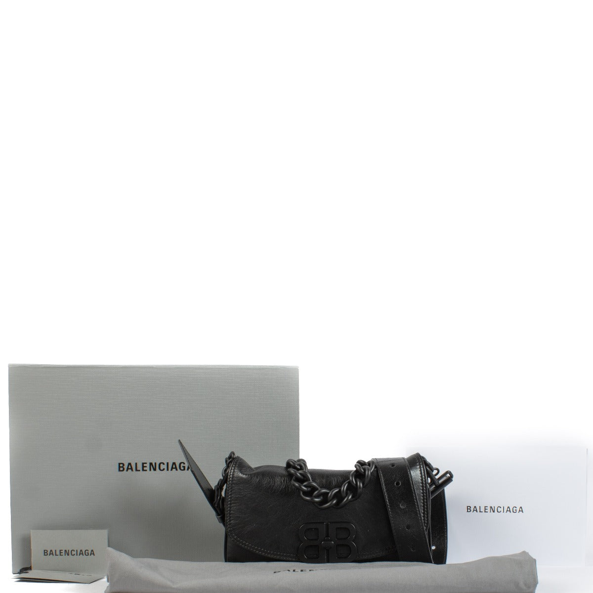 Balenciaga So Black BB Soft Kleine Tas