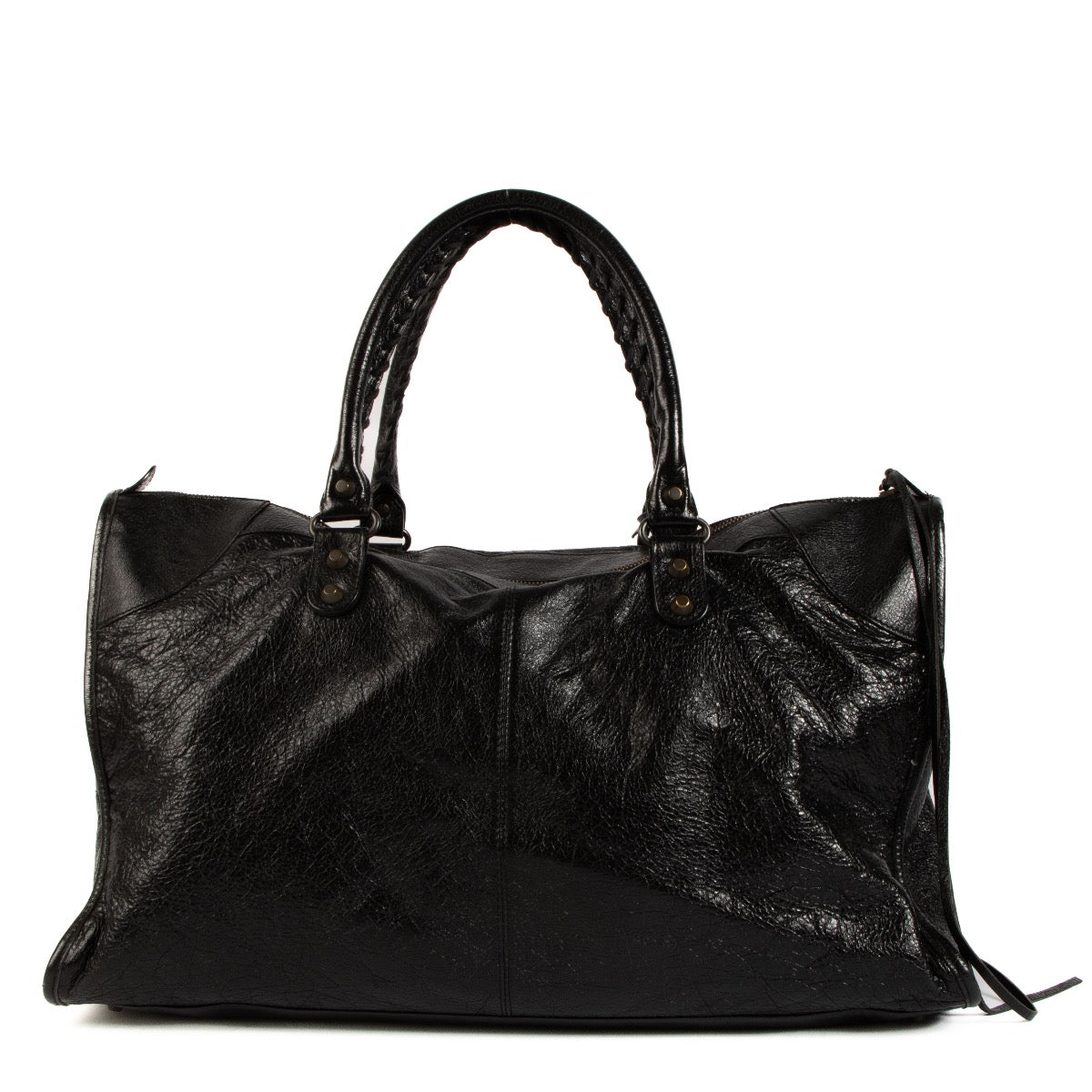 shop 100% authentic second hand Balenciaga Black Arena Classic Work Bag on Labellov.com