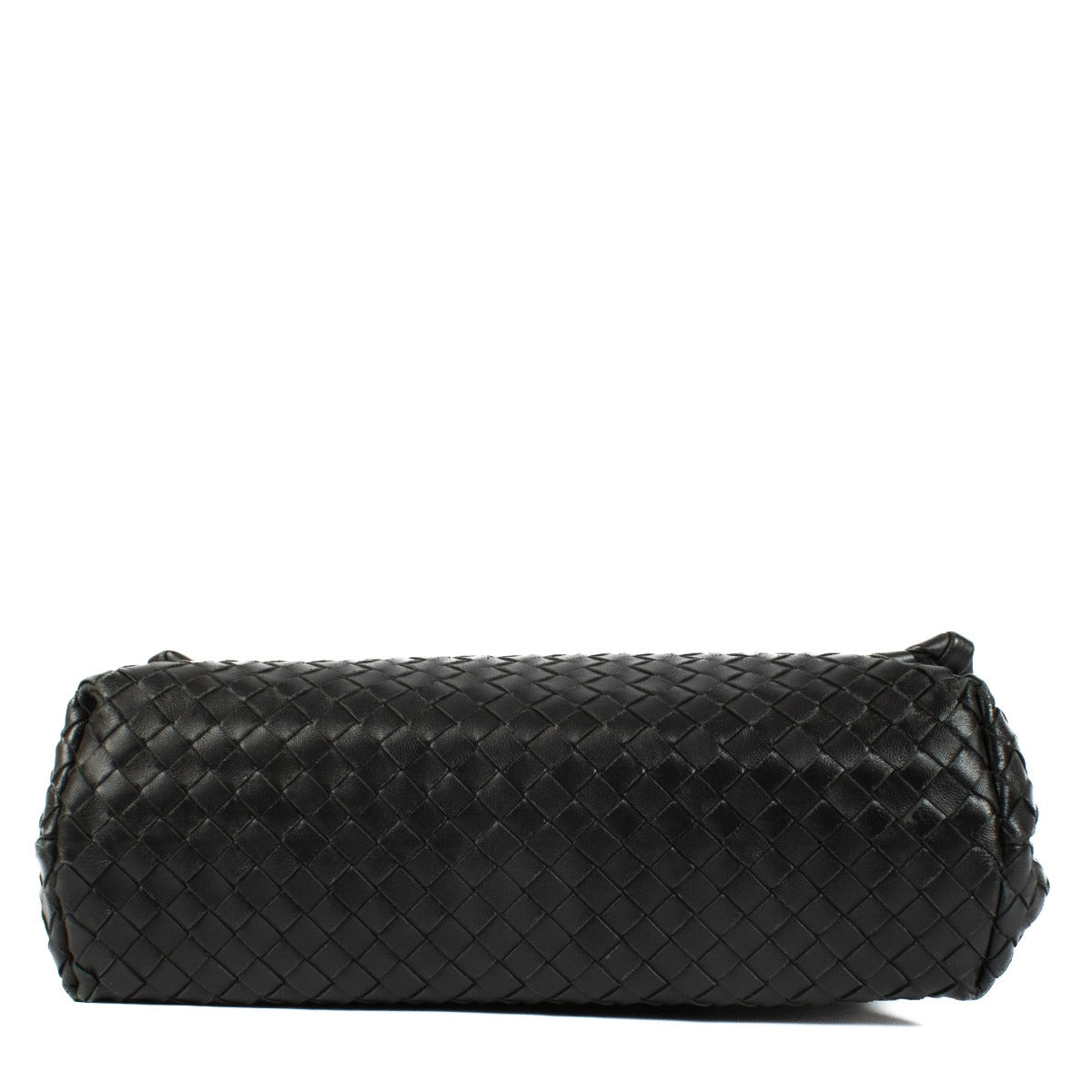 Bottega Veneta Zwarte Intrecciato Olimpia Tas