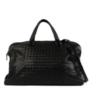 Bottega Veneta Black Intrecciato Tote Bag