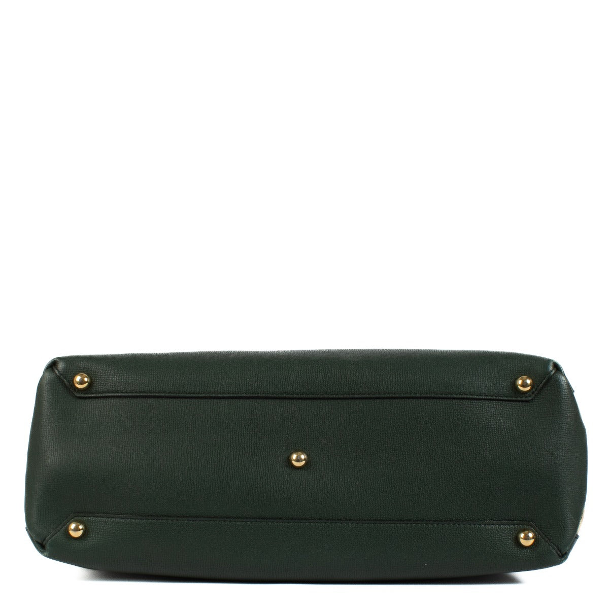 Shop safe online at Labellov in Antwerp, Brussels and Knokke this 100% authentic second hand Burberry Green Leather Check Medium Banner Shoulder Bag