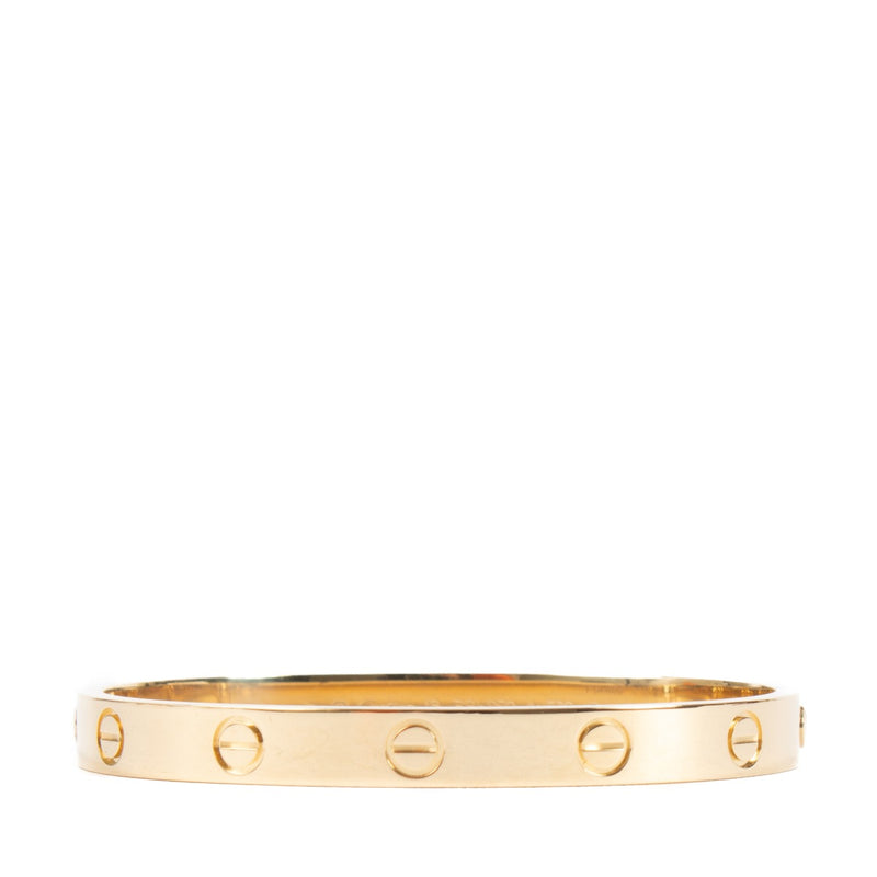Cartier Yellow Gold LOVE Bracelet - Size 16