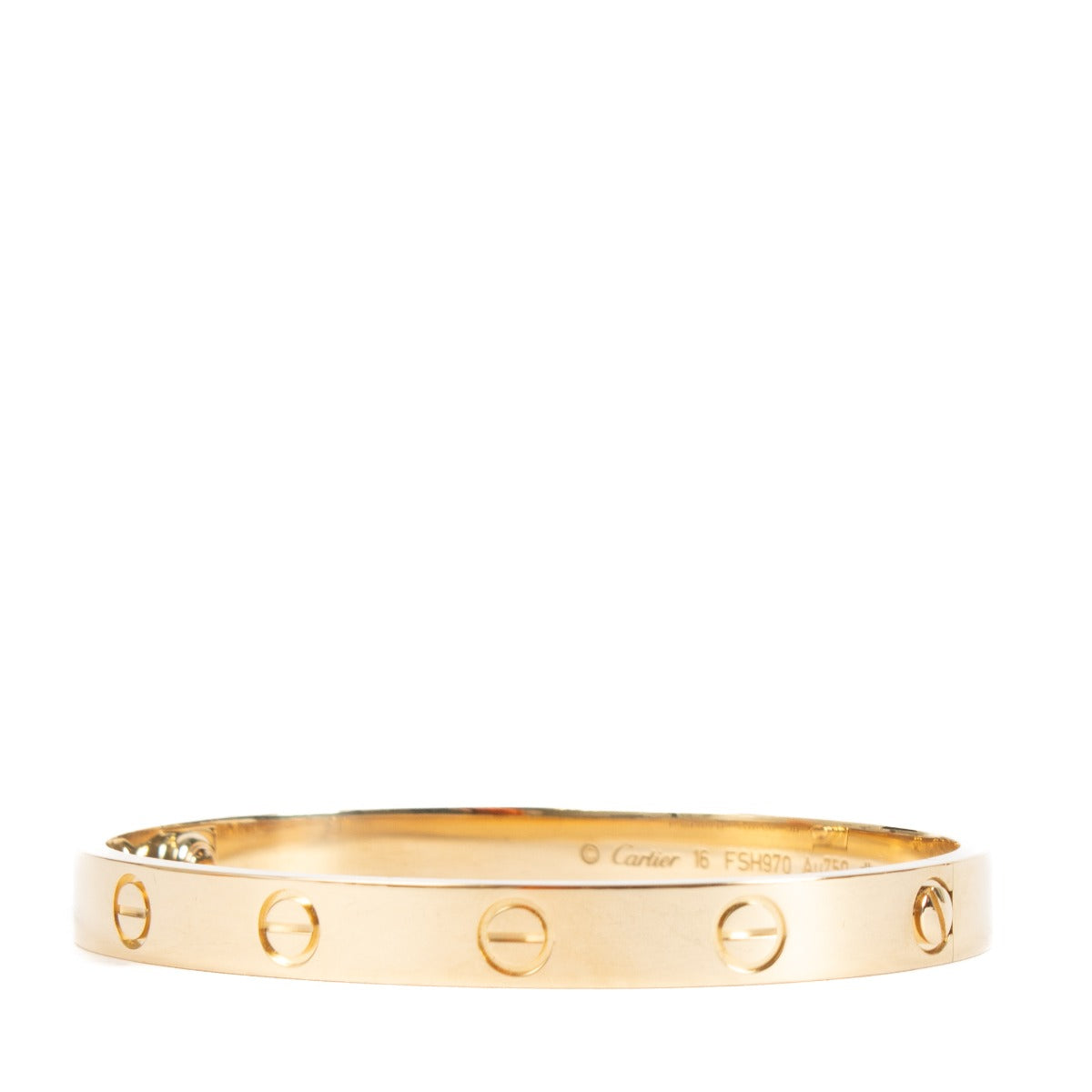 Cartier Geelgouden LOVE Armband - Maat 16