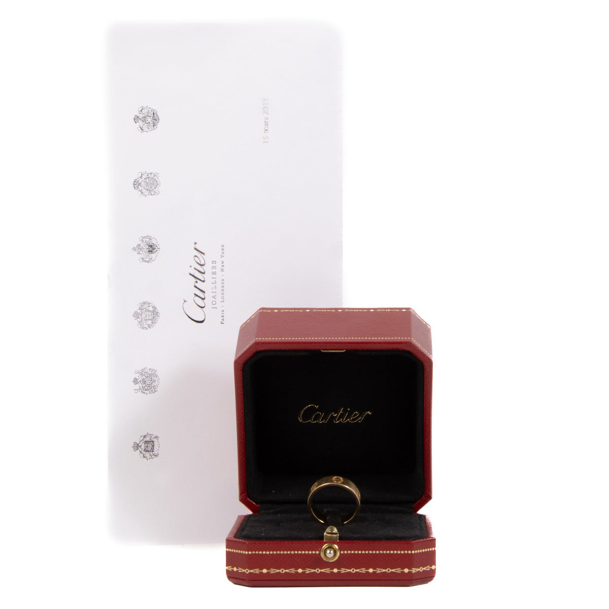 Cartier Gold Love Ring - size 52