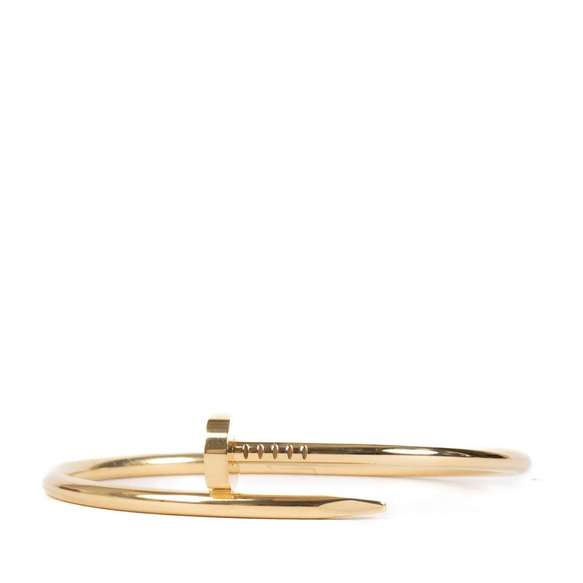 Authentic second hand Cartier Yellow Gold Juste Un Clou Bracelet on www.labellov.com