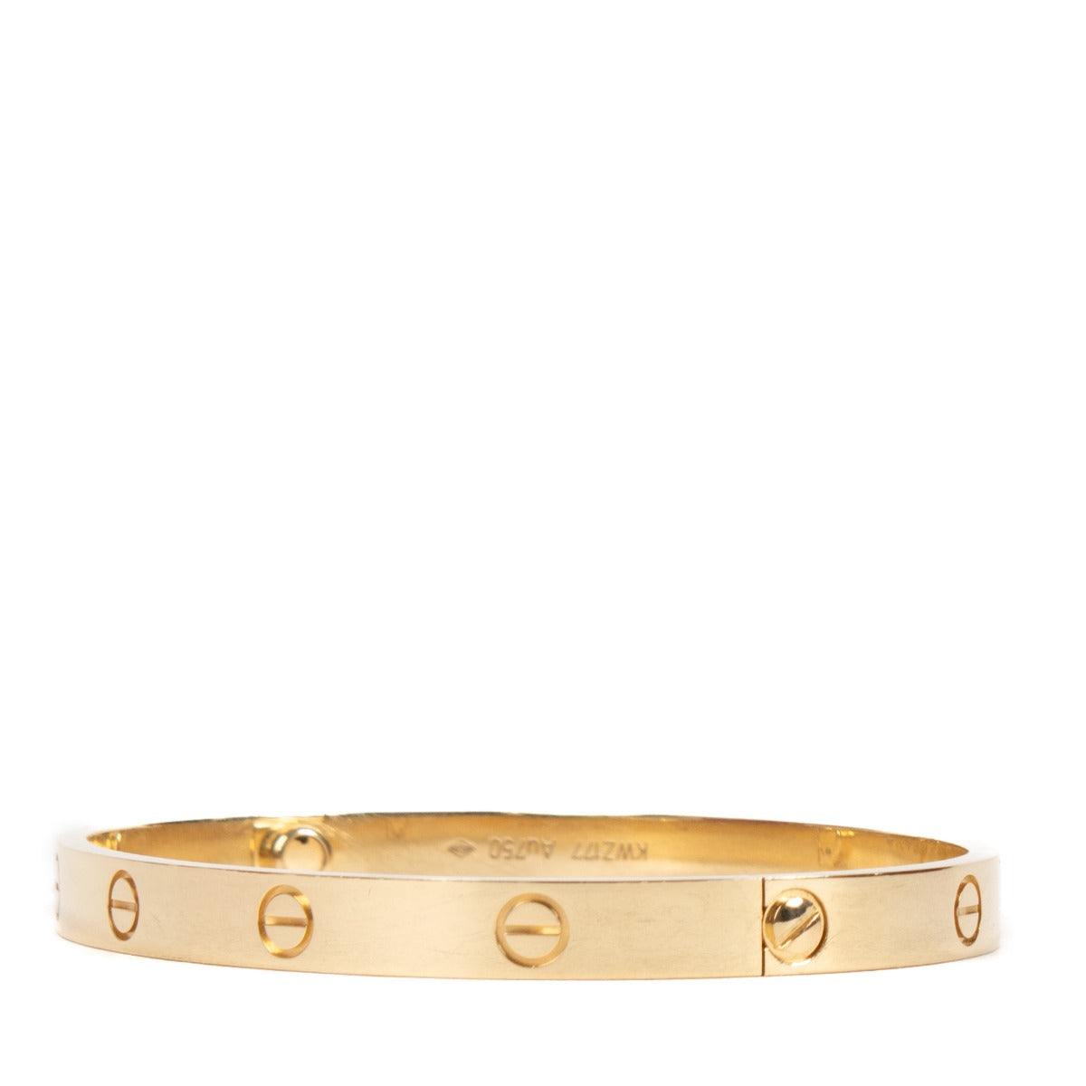 Second hand Cartier Yellow Gold LOVE Bracelet