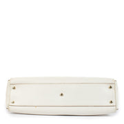Shop safe online at Labellov in Antwerp, Brussels and Knokke this 100% authentic second hand Cartier White Leather Marcello Medium Shoulder bag