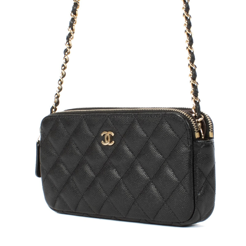 Shop authentic second hand CHANEL Wallet On Chain Clutch With Chain on www.labellov.com