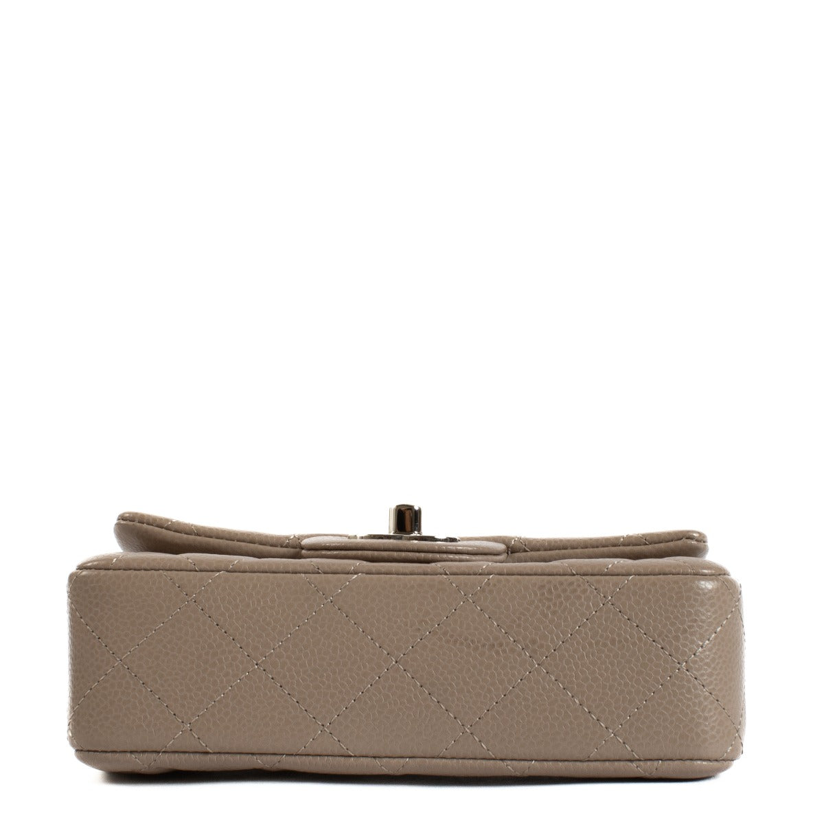 Shop 100% authentic secondhand Chanel Taupe Caviar Leather Super Mini Classic Flap Bag on Labellov.com