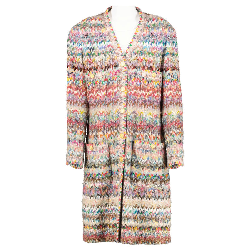 shop 100% authentic second hand chanel Multicolor Coat on Labellov.com