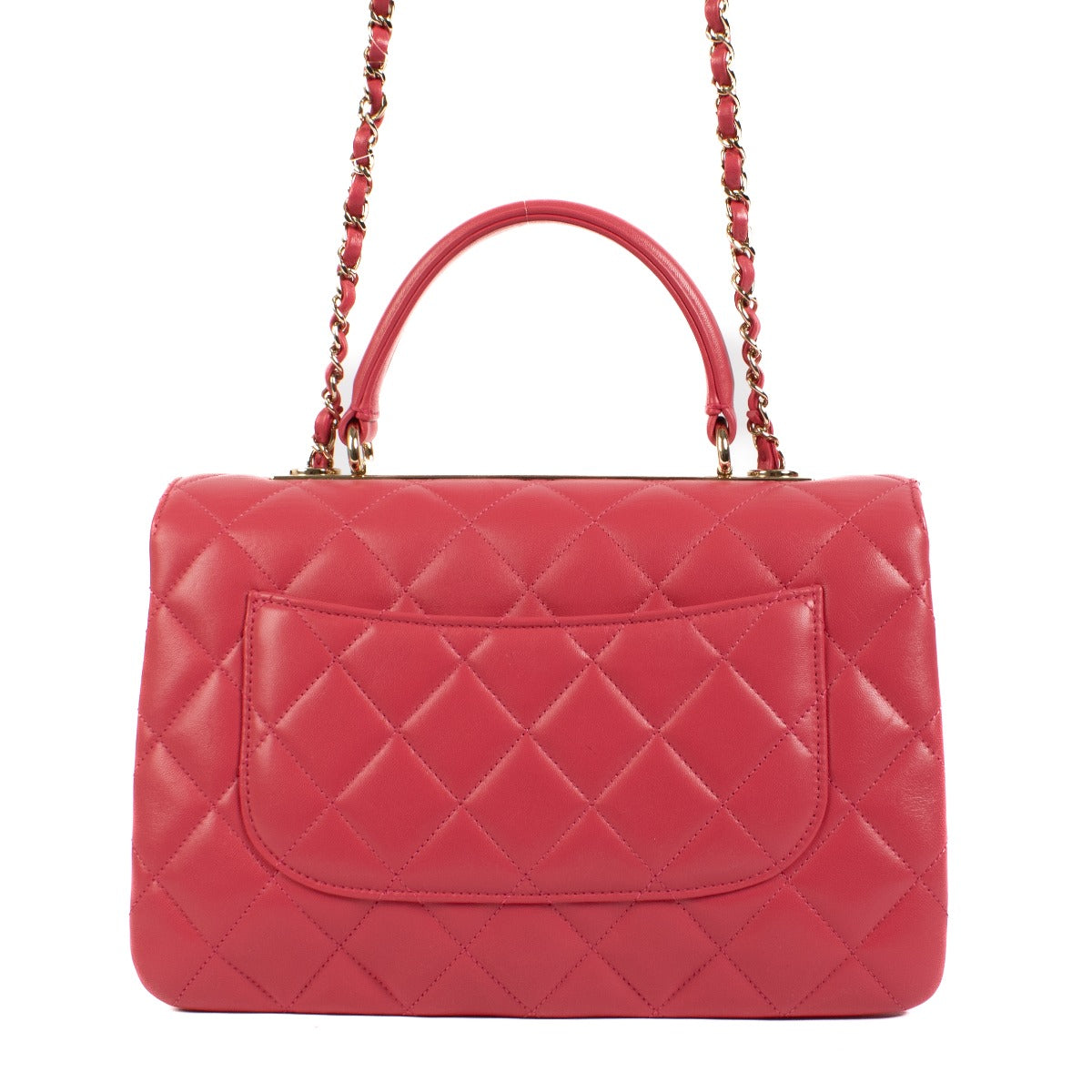 Shop 100% authentic Chanel Pink Trendy CC Top Handle at Labellov.com.