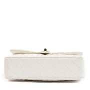 shop 100% authentic second hand Chanel White Caviar Medium Classic 11.12 Bag on Labellov.com