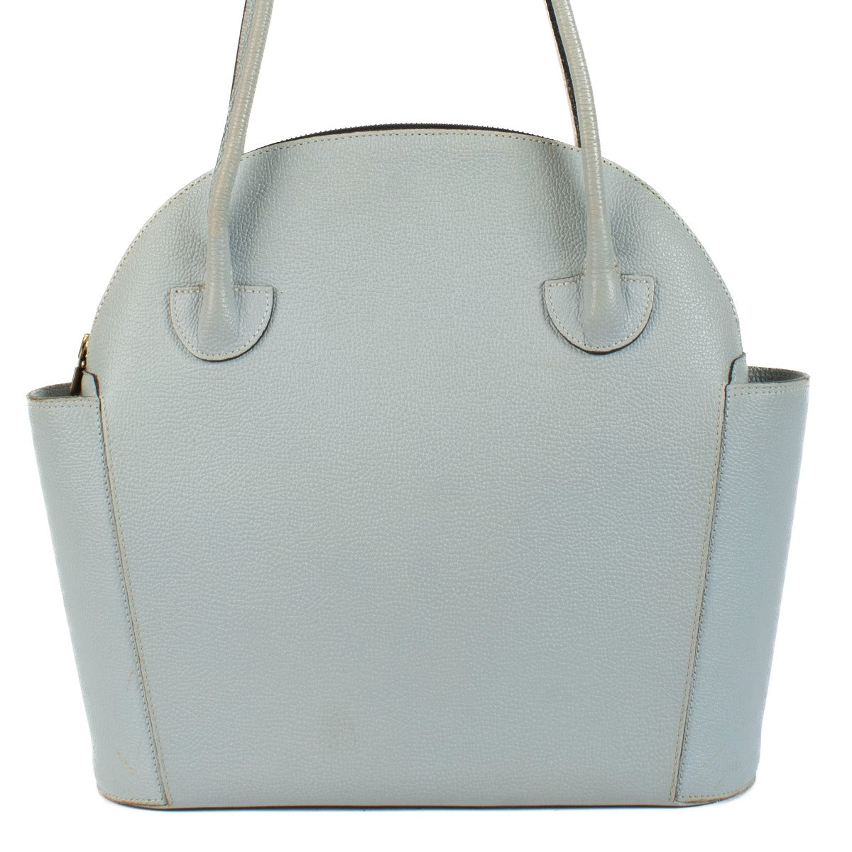Shop safe online at Labellov in Antwerp, Brussels and Knokke this 100% authentic second hand Delvaux Blue Mousson Leather Shoulder Bag