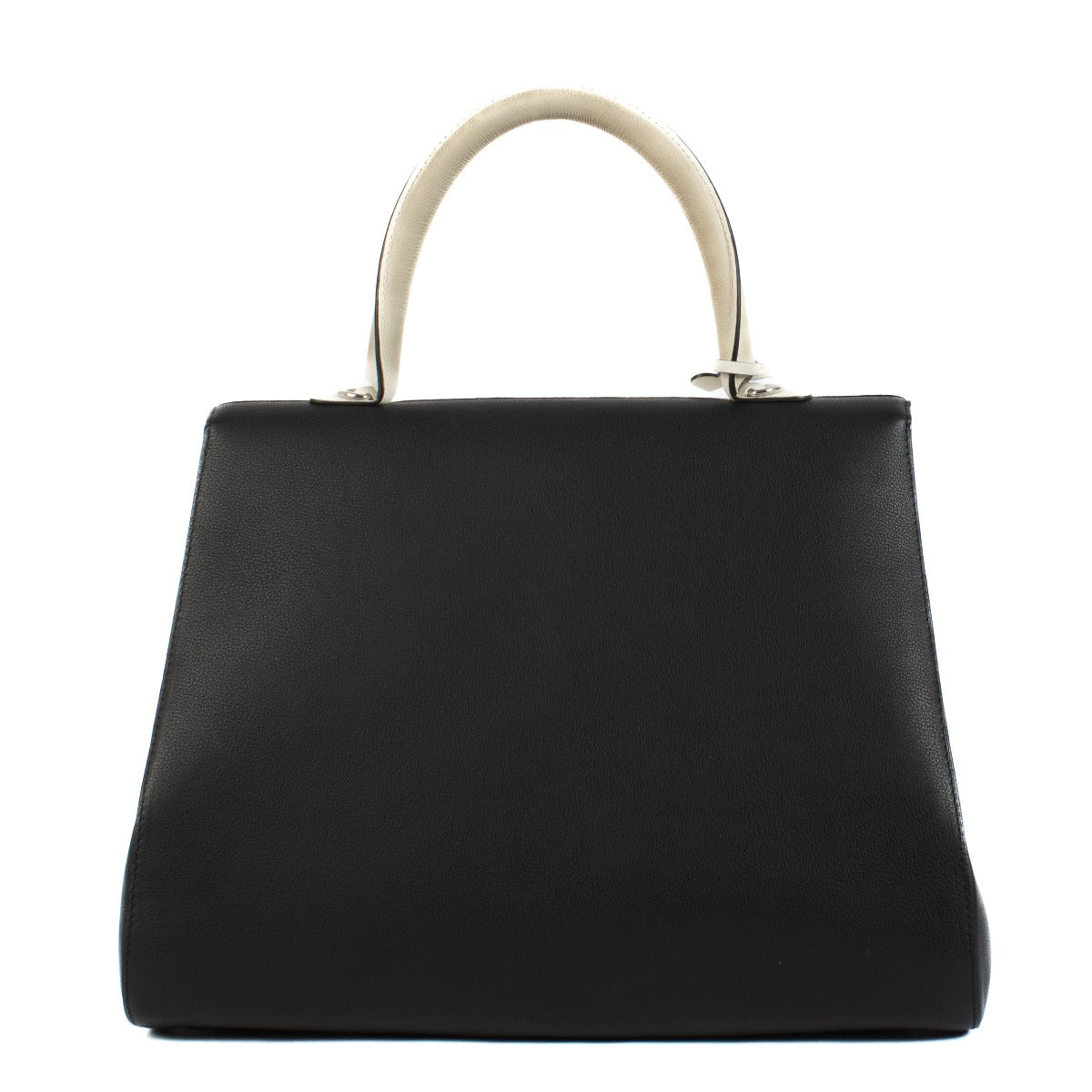 Shop safe online at Labellov in Antwerp, Brussels and Knokke this 100% authentic second hand Delvaux Black & White Brillant GM Bag