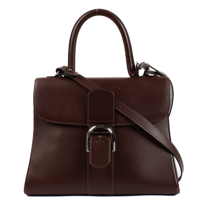 shop 100% authentic second hand Delvaux Burgundy Brillant MM on Labellov.com