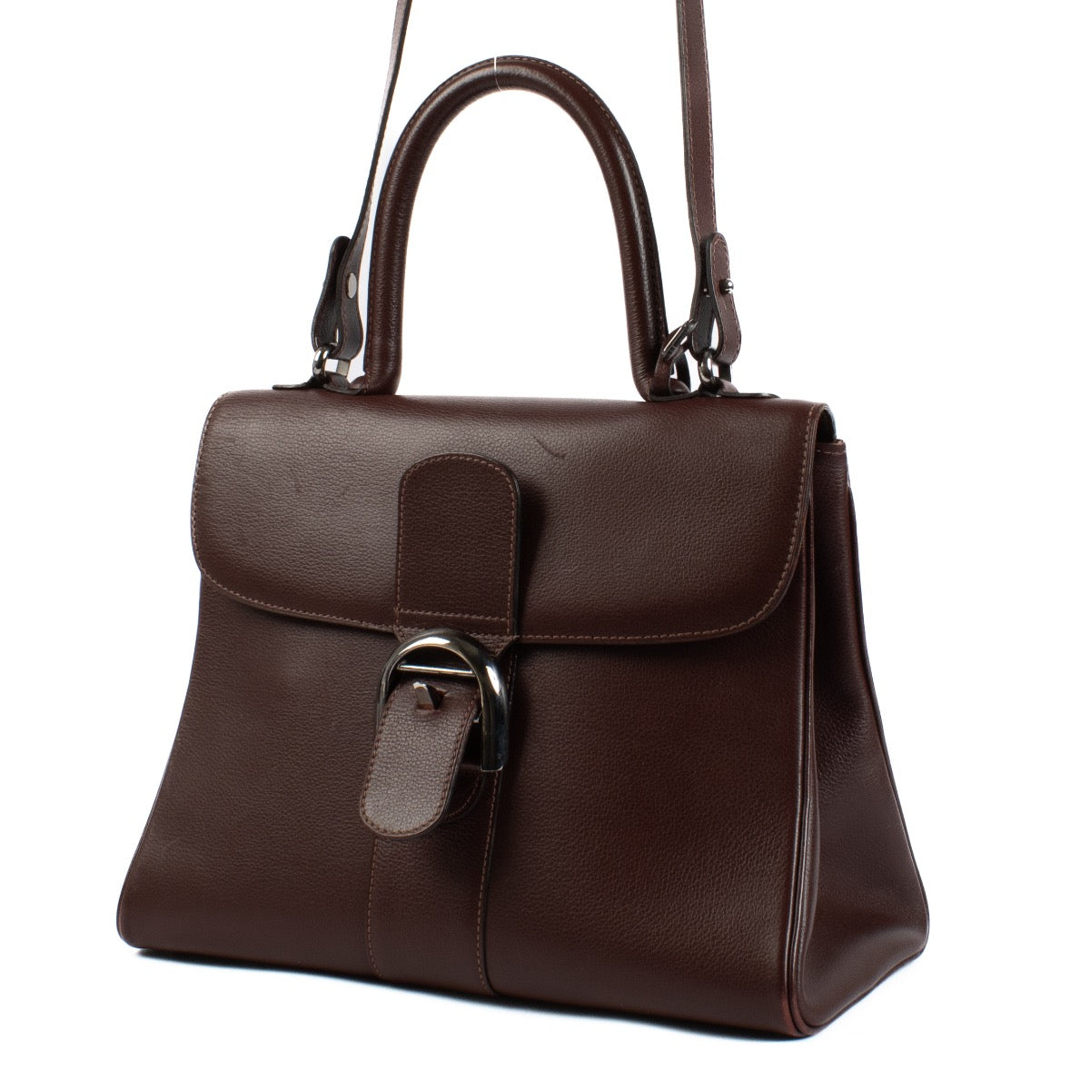 shop 100% authentic second hand Delvaux Burgundy Brillant MM on Labellov.com