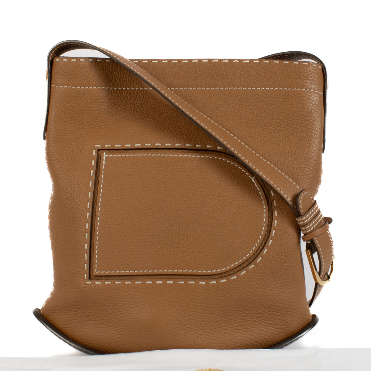 Delvaux Pin Daily Surpique Taurillon Soft Végétal Bag