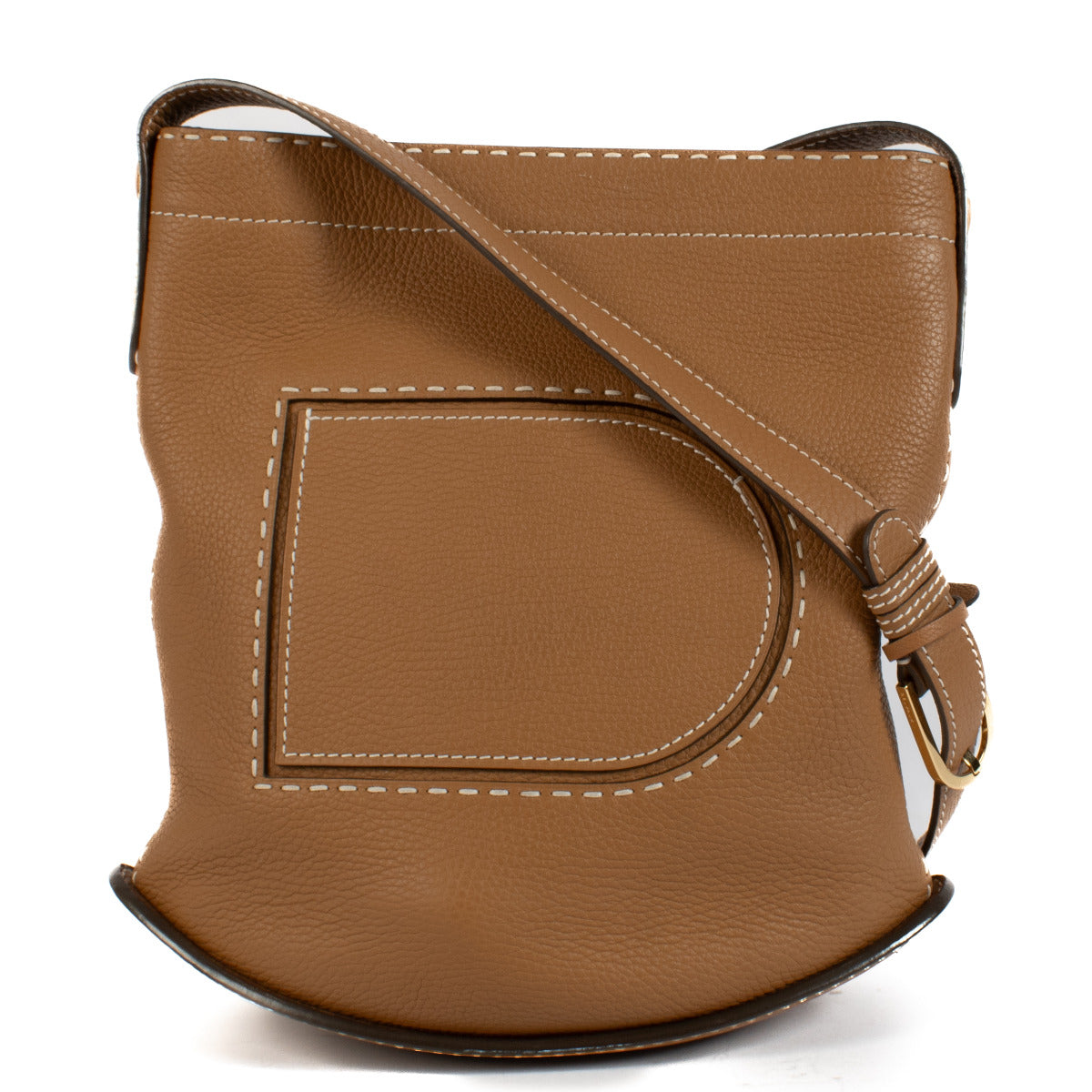 Delvaux Pin Daily Surpique Taurillon Soft Végétal Bag