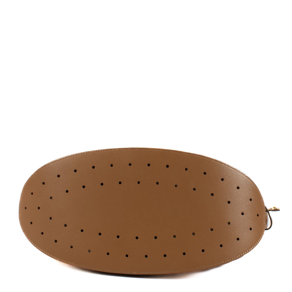 Delvaux Le Pin Baudrier Camel Leather Crossbody Bag