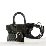 Shop safe online at Labellov in Antwerp, Brussels and Knokke this 100% authentic second hand Delvaux Couture Exclusive Collection Brillant Iron Shield Bag