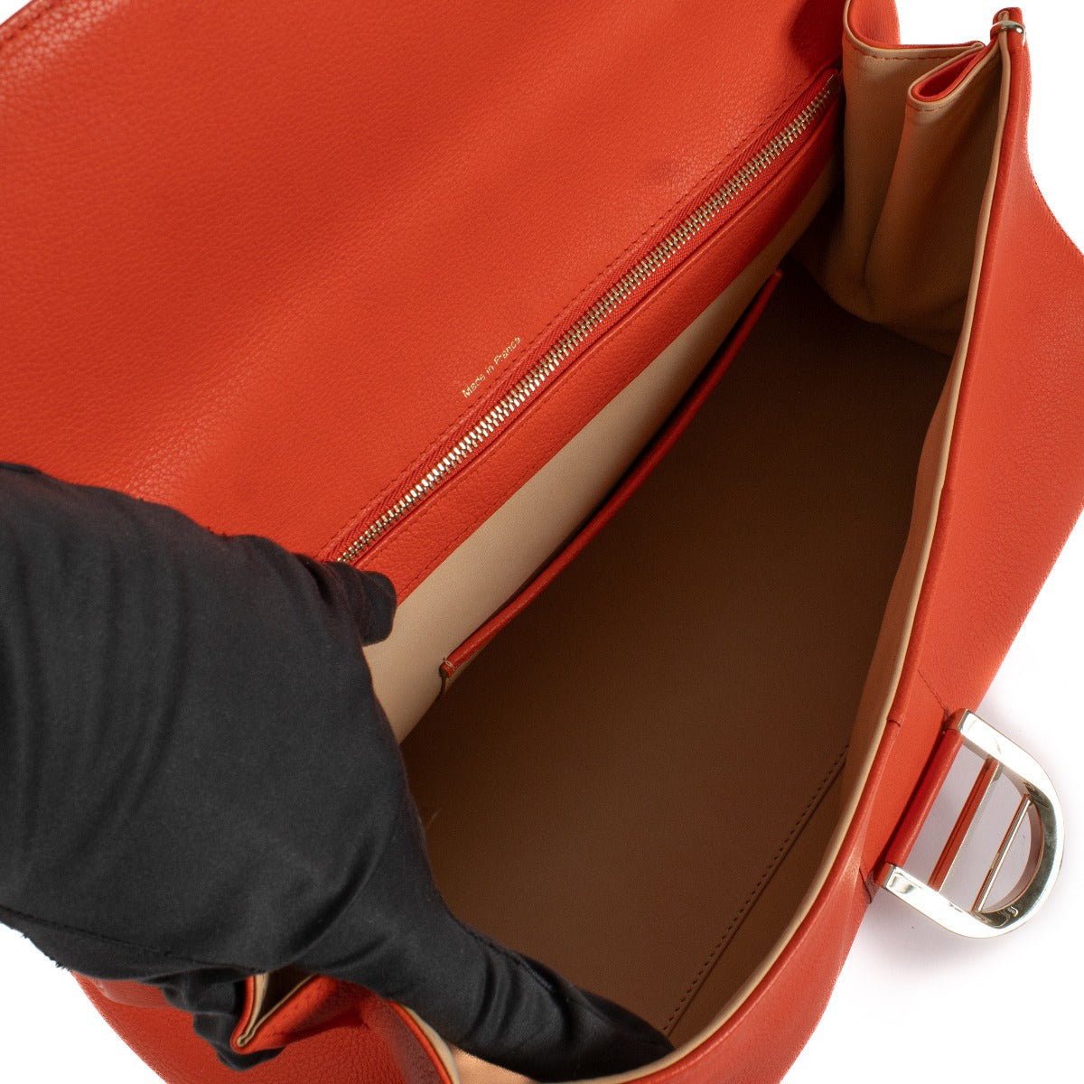 Shop 100% authentic Delvaux Piment Sellier Brillant East/West Bag at Labellov.com.