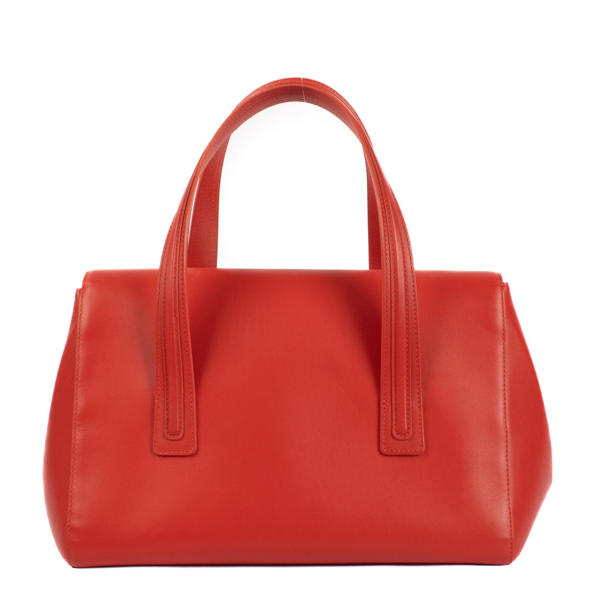 Shop safe online at Labellov in Antwerp and Knokke this 100% authentic second hand Delvaux Lipstick Cadence Simplissime Cabas Bag