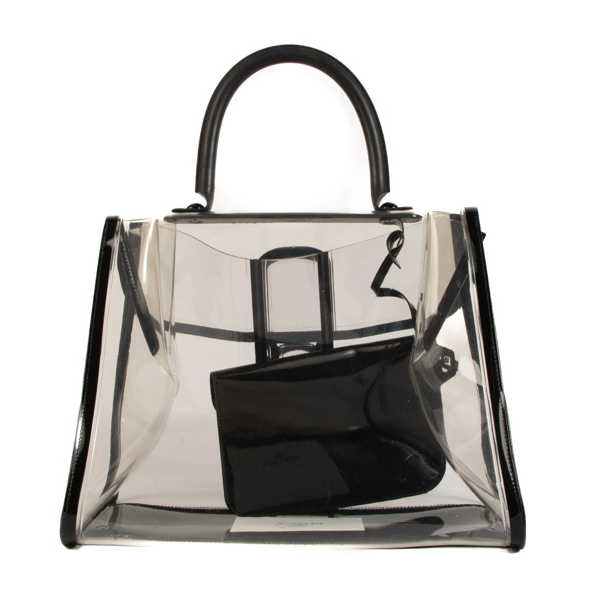 Sac Delvaux Brillant X Ray en PVC transparent