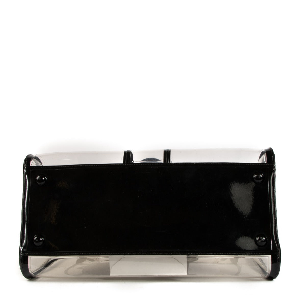 Sac Delvaux Brillant X Ray en PVC transparent