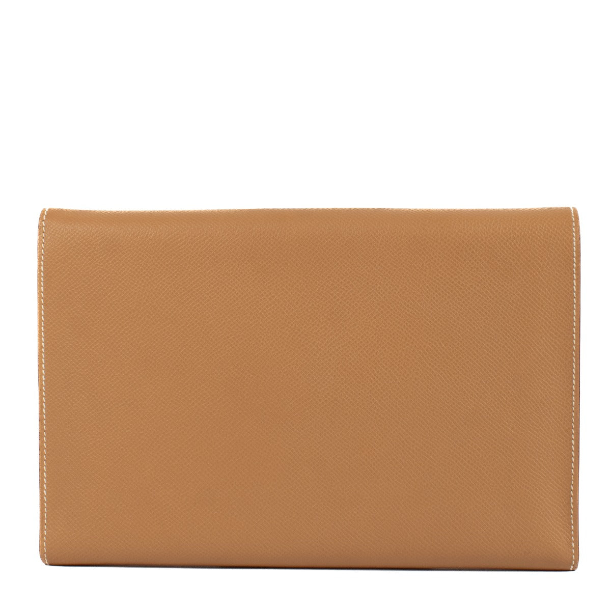 Hermès Natural Veau Grain Lisse Rio Clutch