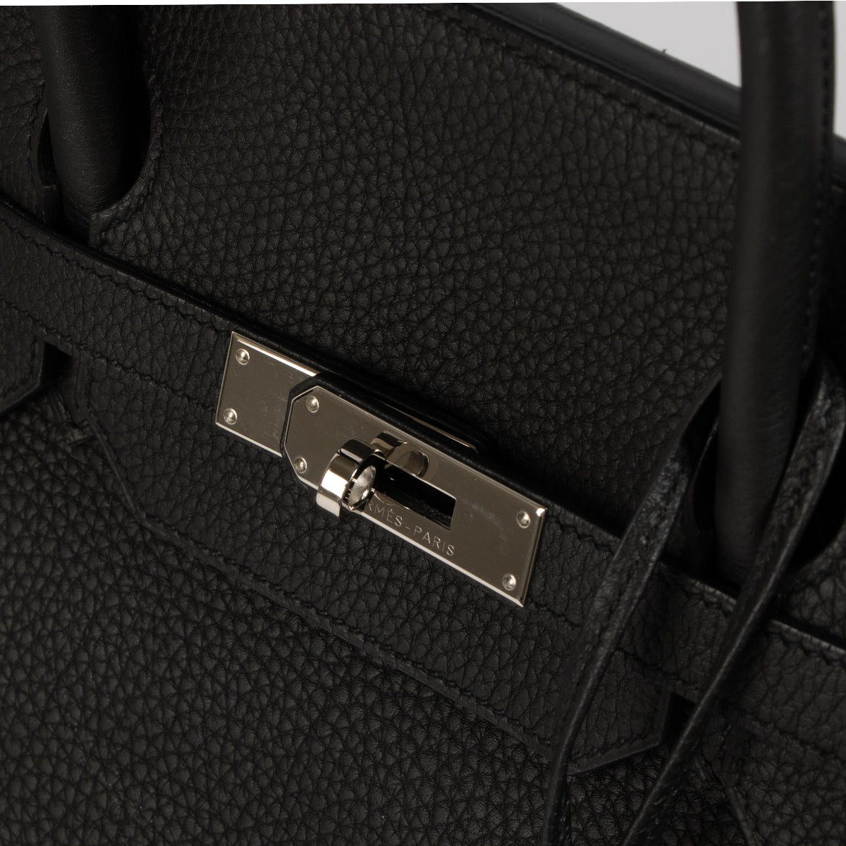 shop 100% authentic second hand Hermès Birkin 40 Black Veau Togo PHW on Labellov.com