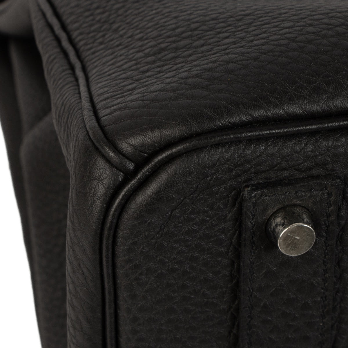 shop 100% authentic second hand Hermès Birkin 40 Black Veau Togo PHW on Labellov.com
