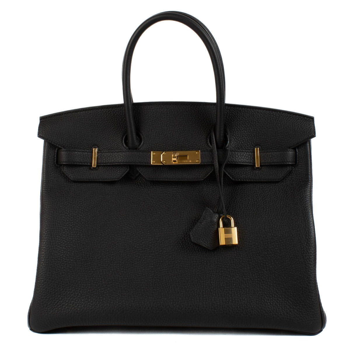 Hermès 2023 Birkin 35 Black Togo Gold Hardware