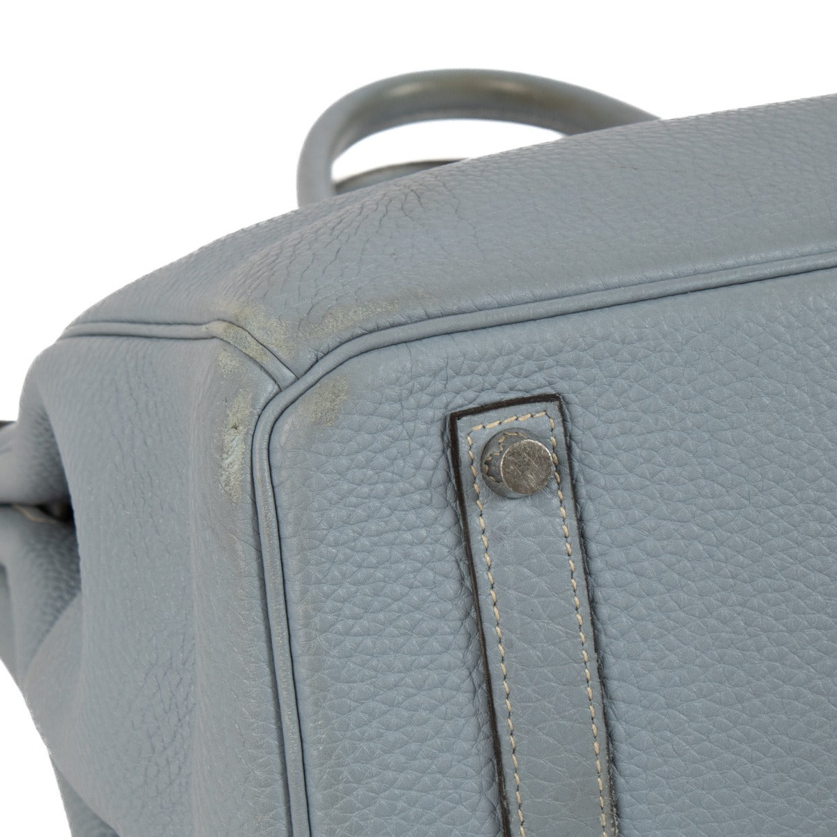 Hermès Birkin 35 Bleu Lin Taurillon Clemence PHW