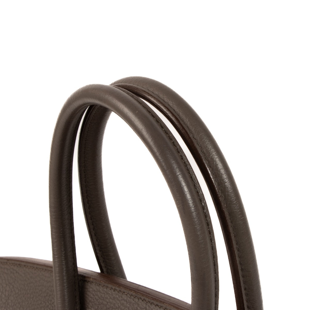 shop 100% authentic second hand Hermès Birkin 35 Etain Togo PHW on Labellov.com