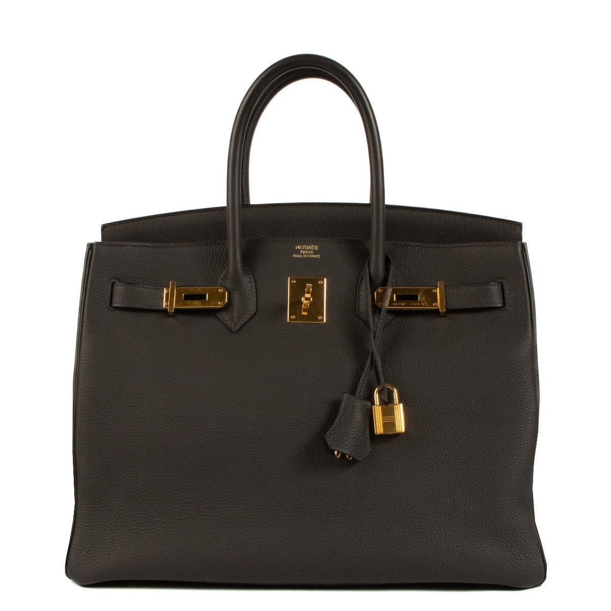 Hermès Birkin 35 Togo Gris Éléphant GHW