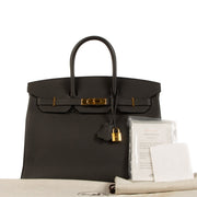 Hermès Birkin 35 Togo Gris Elephant